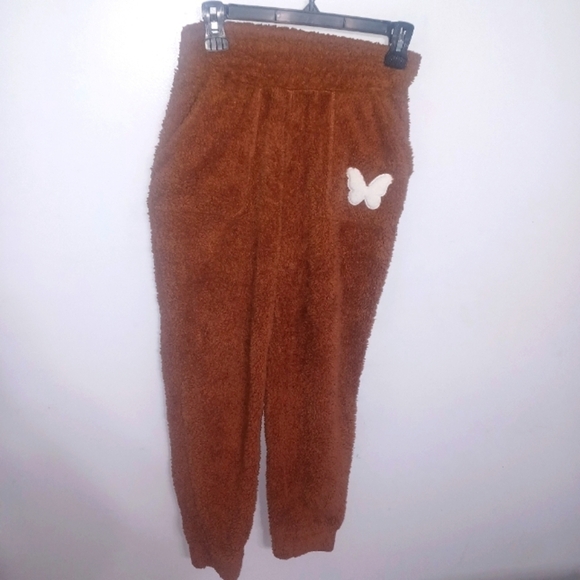 No Boundaries Pants - Super Cute & Cozy Fuzzy Pants- W Sz Small